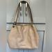 Michael Kors Bags | Beige Leather Michael Kors 3 Section Hobo Bag. | Color: Cream | Size: Os