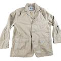 Converse Jackets & Coats | Converse One Star Mens Xl Tan Button Up Blazer Jacket Coat Long Sleeve | Color: Tan | Size: Xl