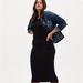 Torrid Dresses | Black Jersey Midi Bodycon Dress 2x Black Torrid | Color: Black | Size: 2x