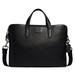 Coach Bags | Coach C2833 Men's Penn Briefcase Business Tote Refined Pebble Leather Black $550 | Color: Black | Size: Os