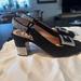 Gucci Shoes | Gucci Madelyn Square G Crystal Pumps Size Us 9/ Eu 39 | Color: Black/Silver | Size: 9