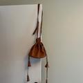 Anthropologie Bags | Anthropologie Vegan Leather Bucket Bag | Color: Brown/Cream | Size: Os