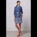 Anthropologie Dresses | Anthropologie Meadow Rue Anilia Shirt Dress | Color: Blue/White | Size: 2