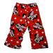 Disney Pajamas | Big Kids Girls Fleece Minnie Mouse Pj Bottoms Disney Xs | Color: Red | Size: Xsg