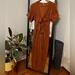 Free People Dresses | Gorgeous Free People Maxi Dress Size Xs Euc | Color: Orange | Size: Xs