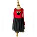 Disney Dresses | Disney's Minnie Mouse Girls Size 5 Tutu Dress | Color: Black/Red | Size: 5g