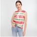 J. Crew Tops | J. Crew Sequin Stripe Tank Top Size Small | Color: Green/Pink | Size: S