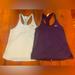 Under Armour Tops | Lot Of Two Under Armour Tank Tops, Womens Xs, Teal And Navy, Racerback, (I) | Color: Blue/Green | Size: Xs