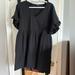Madewell Dresses | Madewell Black Shirt Dress, Size Medium | Color: Black | Size: M