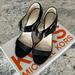 Michael Kors Shoes | Michael Kors Size 8 Black 4.25 Inch Heeled Sandals | Color: Black | Size: 8