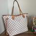 Louis Vuitton Bags | Authentic Louis Vuitton Neverfull Mm | Color: White | Size: Mm