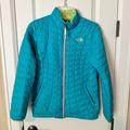 The North Face Jackets & Coats | Girls North Face Jacket | Color: Blue | Size: Lg