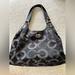 Coach Bags | Coach Large Shoulder Bag | Color: Black/Gray | Size: Os