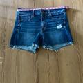 American Eagle Outfitters Shorts | American Eagle Outfitters Denim Shorts. Size 8, Super Stretch. | Color: Tan | Size: 8