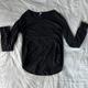 Under Armour Tops | Black Under Armour Long Sleeve Athletic Top | Color: Black | Size: M