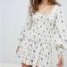 Free People Dresses | Free People Two Faces Minidress - Size M | Color: Blue/White | Size: M