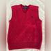 Polo By Ralph Lauren Shirts & Tops | Cable-Knit Cotton Sweater Vest | Color: Red | Size: 8b