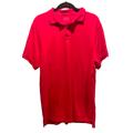 J. Crew Shirts | J. Crew Men’s Pique Knit Cotton Repp Polo Shirt Red Size Large | Color: Red | Size: L