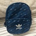 Adidas Bags | Adidas Originals Women's Originals Santiago Mini Backpack, Forum Monogram Bag | Color: Blue/White | Size: Os