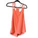 Athleta Tops | Athleta Go Time Neon Coral Orange Athletic Strappy Racerback Tank Top Xl 14 16 | Color: Orange/Pink | Size: Xl