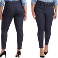 J. Crew Jeans | J. Crew 9" High Rise Toothpick Skinny Jeans Ankle Length Stretch Dark Wash 34 | Color: Blue | Size: 34