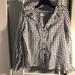Anthropologie Tops | Loved Just A Few Times! Cute Fall Shirt ! | Color: Black/White | Size: S