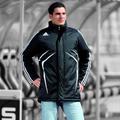 Adidas Jackets & Coats | Adidas Tiro Stadium Jacket Puffer Coach Coat Heavy Winter Full Zip Men's Size L | Color: Black/White | Size: L