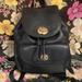 Coach Bags | Coach Backpack With Turn Locks In Gold Nwot | Color: Black/Gold | Size: Os