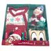 Disney Other | Disney Store Mickey Mouse And Friends Baby Holiday Gift Set 9-12m | Color: Red/White | Size: 9-12m