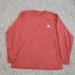 Carhartt Shirts | Carhartt Long Sleeve | Color: Orange/Red | Size: L