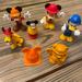 Disney Toys | Disney Mickey Mouse Fireman & Pluto Assorted Figures Lot | Color: Red/Yellow | Size: Osb