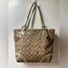 Coach Bags | *Rare* Coach Pop Star Print In Signature Canvas Tote | Color: Gold/Tan | Size: Os