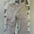 Anthropologie Jeans | Anthropologie The Essential Knit Cargo Pants Pockets Taupe Trousers Size 10 | Color: Tan | Size: 10