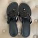 Tory Burch Shoes | Black Tory Burch Miller Sandals Size 8, Super Gently Worn | Color: Black | Size: 8