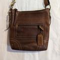 Coach Bags | Coach Saddle Leather Distressed Purse | Color: Brown | Size: Os