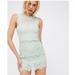 Free People Dresses | Free People Daydream Mint Green Lace Dress M | Color: Blue/Green | Size: M