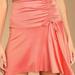 Free People Skirts | Free People Who's That Skirt Miniskirt In Burnt Coral | Color: Pink/Red | Size: Xs