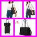 Kate Spade Bags | Kate Spade Black Jae Nylon Large Weekender Gym Travel Tote Carryon Shoulder Bag | Color: Black | Size: Os