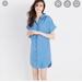 Madewell Dresses | Madewell Central Shirt Dress | Color: Blue | Size: M