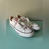 Converse Shoes | Converse Chuck Taylor All Star White Low Tops | Color: Pink/White | Size: 6