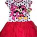Disney Dresses | Disney Minnie Mouse Girl’s Dress Red 4t Never Worn | Color: Red | Size: 4tg