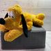 Disney Toys | Disney Store Pluto Medium Plush Stuffed Animal Soft Pluto Dog Read | Color: Green/Yellow | Size: Osbb