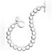Ralph Lauren Jewelry | Lauren Ralph Laurensilver-Tone Bead (8 Mm) Bracelet Nwt | Color: Silver | Size: Os