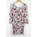 American Eagle Outfitters Dresses | American Eagle Women's Light Blue Floral Dress Size M | Color: Red/White | Size: M