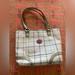 Coach Bags | Coach Peyton Tattersall Multicolor Plaid Tote | Color: Cream/Pink | Size: Os