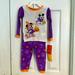 Disney Pajamas | Disney, Toddler Girls Pajama Set, 2t, Nwt, Purple, White | Color: Purple/White | Size: 2tg