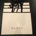 Gucci Other | Gucci Gift Shopping Bags Black White | Color: Black/White | Size: Os