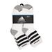 Adidas Underwear & Socks | Adidas 6pk. Cushioned Three Striped Quarter Socks | Color: Black/White | Size: Fits Shoe Size: 6-10