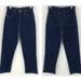 Brandy Melville Jeans | Brandy Melville Jeans J Galt Blue Hi Rise Wide Leg Raw Hem Shanghai Sz M / 25 | Color: Blue | Size: 25