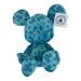 Disney Toys | Disney Parks Mickey Mouse Blue Icon Print Plush | Color: Blue | Size: 11 1/2”